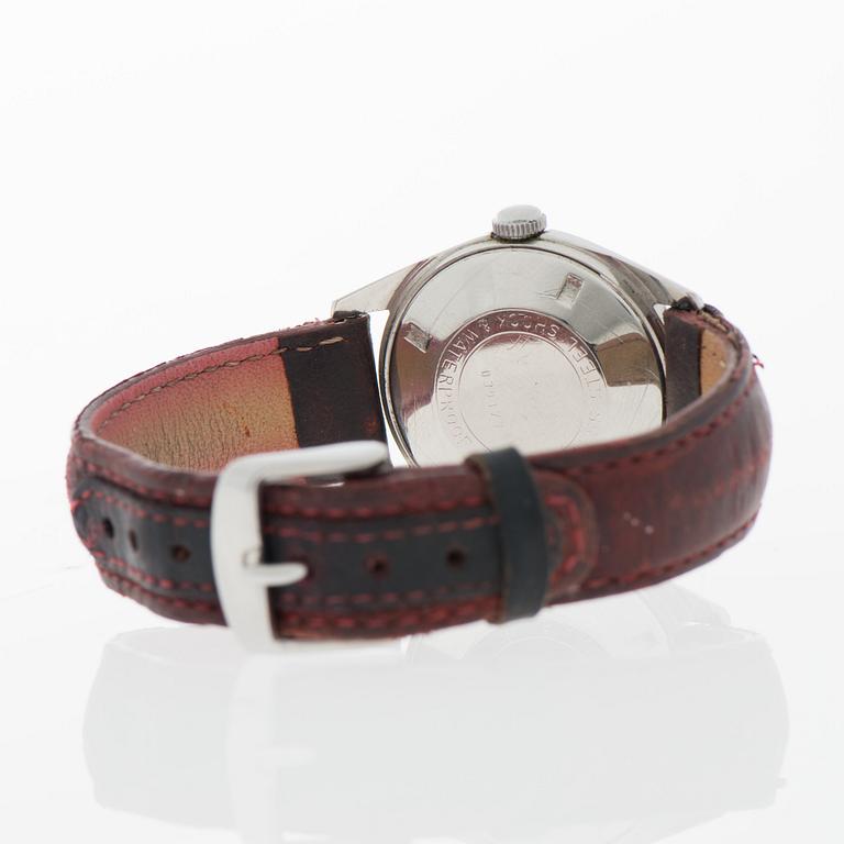 JUNGHANS, Chronometer, wrist watch, 34 mm.