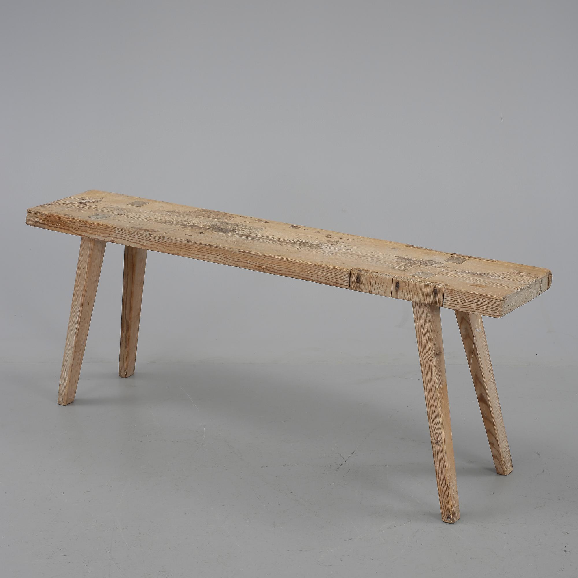 BÄNK, allmoge, 1800-talets mitt.