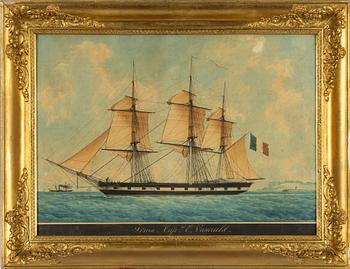 Francois Joseph Frederic Roux, Fullriggaren "Irma" vid Le Havre.