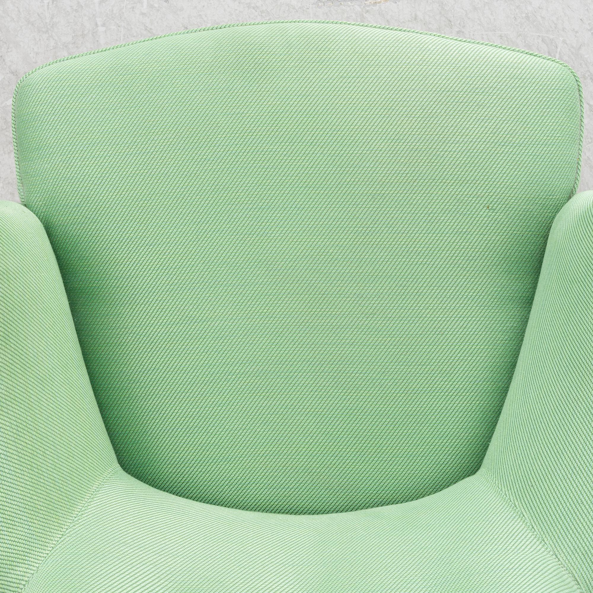 Carl Malmsten, a 'Farmor' armchair, OH Sjögren, late 20th century.