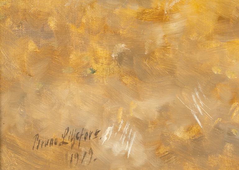 Bruno Liljefors, Fox in an autumn landscape.