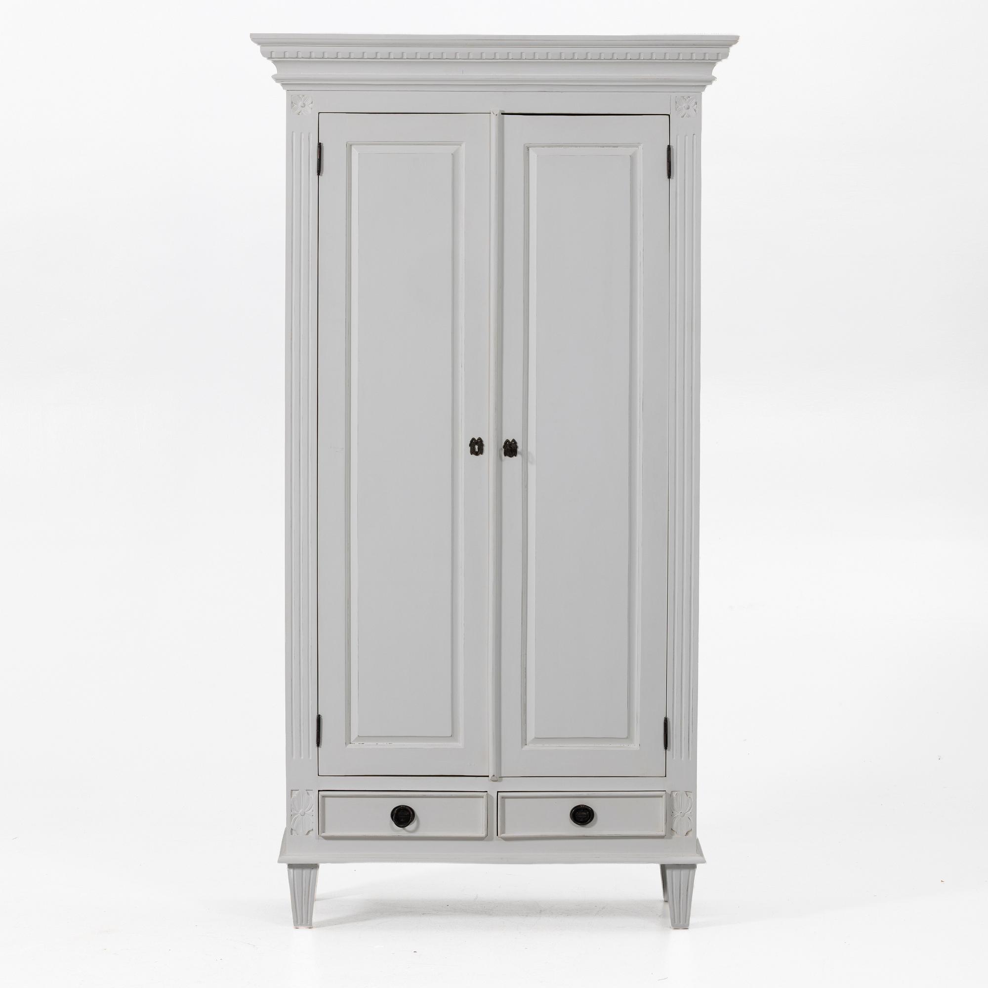 Wardrobe, Gustavian style, Geromar.