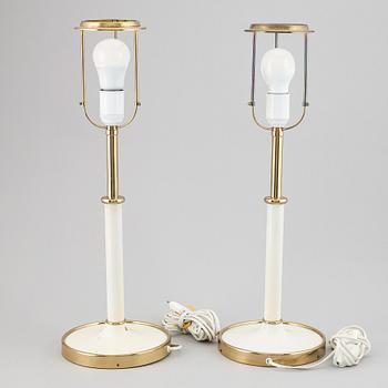 JOSEF FRANK, a pair of model 2466 table lights.