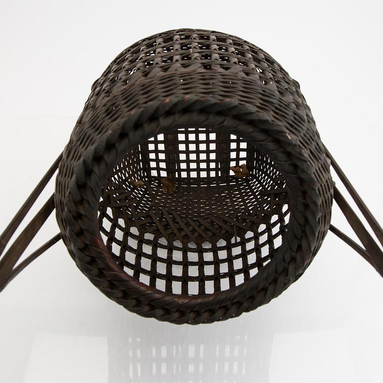 A Japanese Meiji basket.