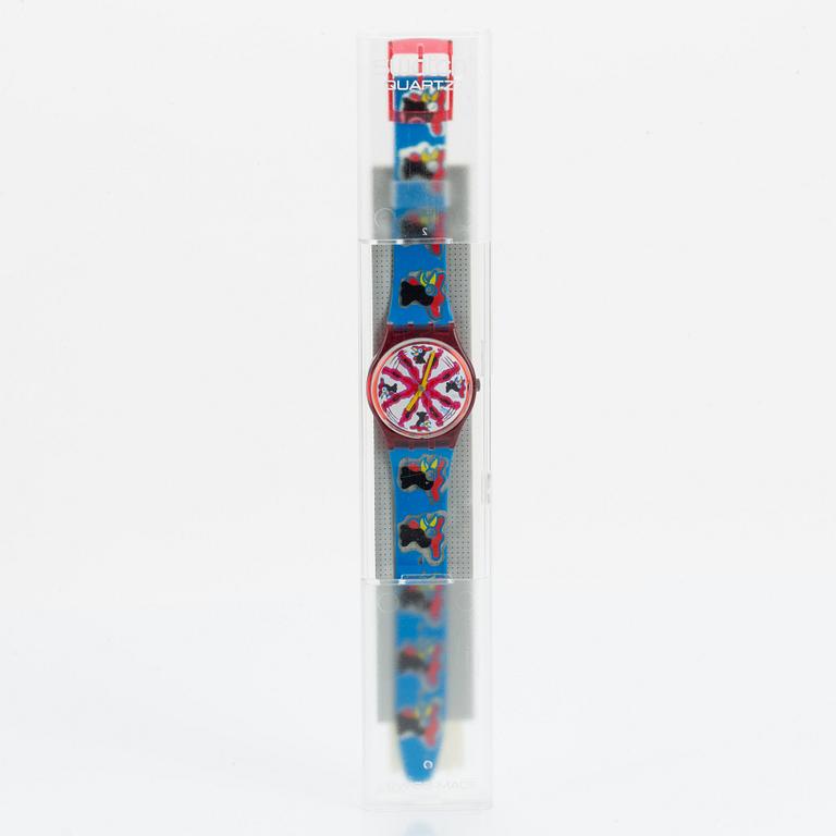 Swatch, Chiccirichi, armbandsur, 34 mm.