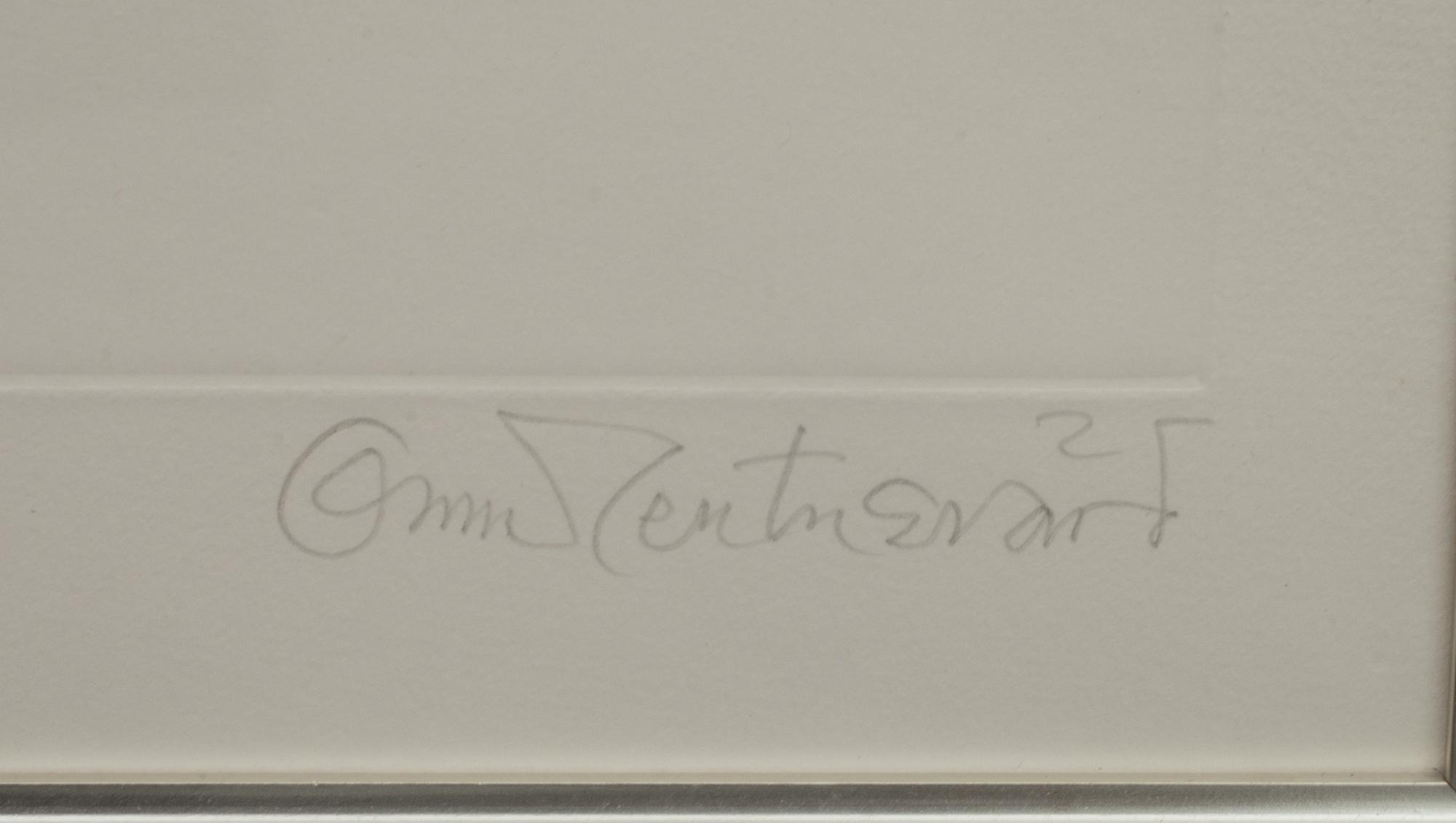 OSCAR REUTERSVÄRD, 2 st, etsningar, signerade och numrerade 34/90 resp 89/90.