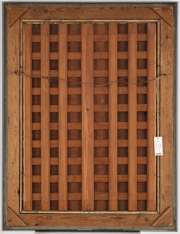 Joachim Beuckelaer, circle of/follower of, Kitchen scene with Jesus in the house of Martha and Mary in the background.