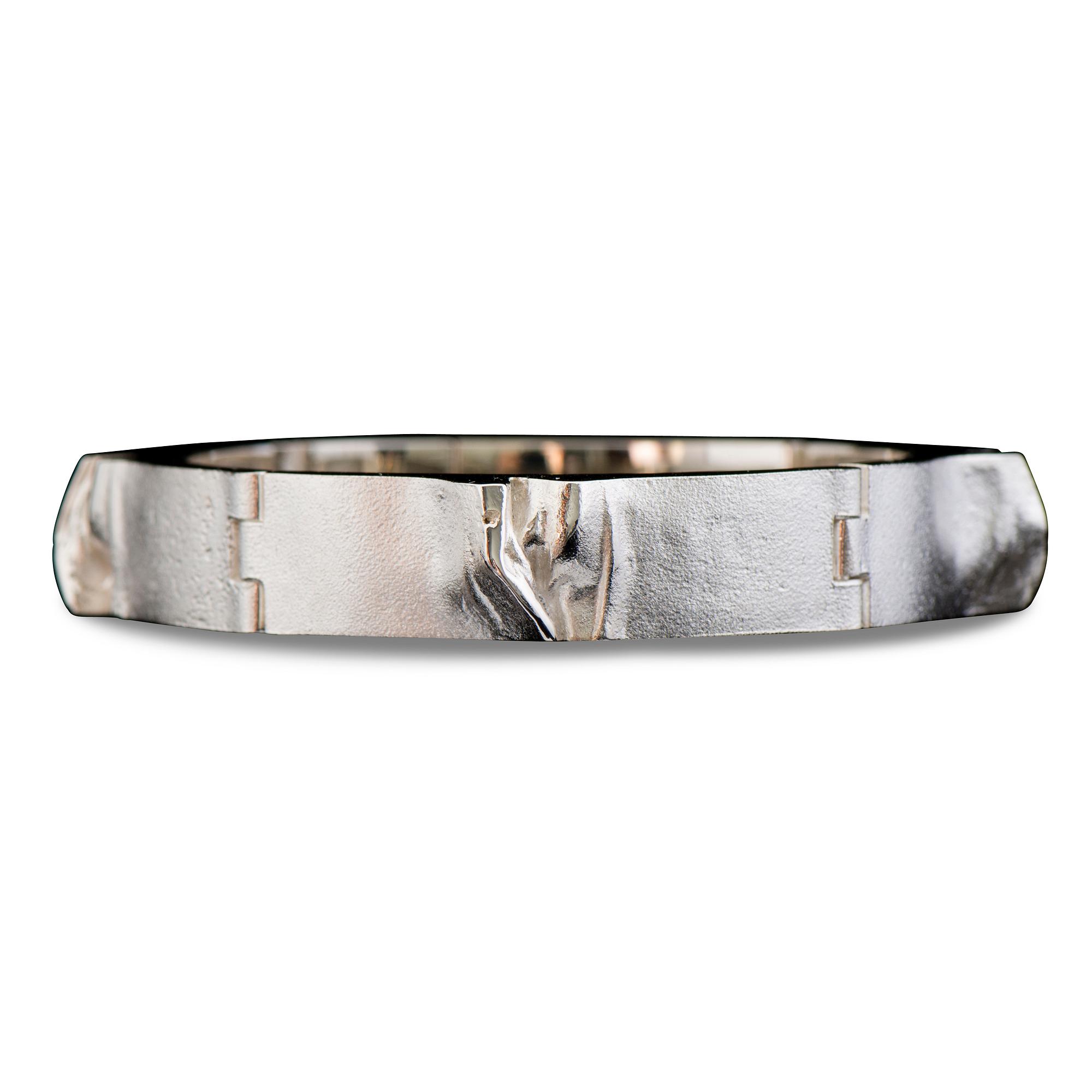 Björn Weckström, ARMBAND, silver. Lapponia 1971.