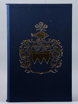 BÖCKER, 2 st, samt MAPP MED TRYCK, Olof Rudbeck, d y. Nr 402.