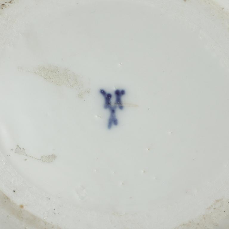 KAFFESERVIS, 13 delar, porslin, Meissen, 1900-tal.