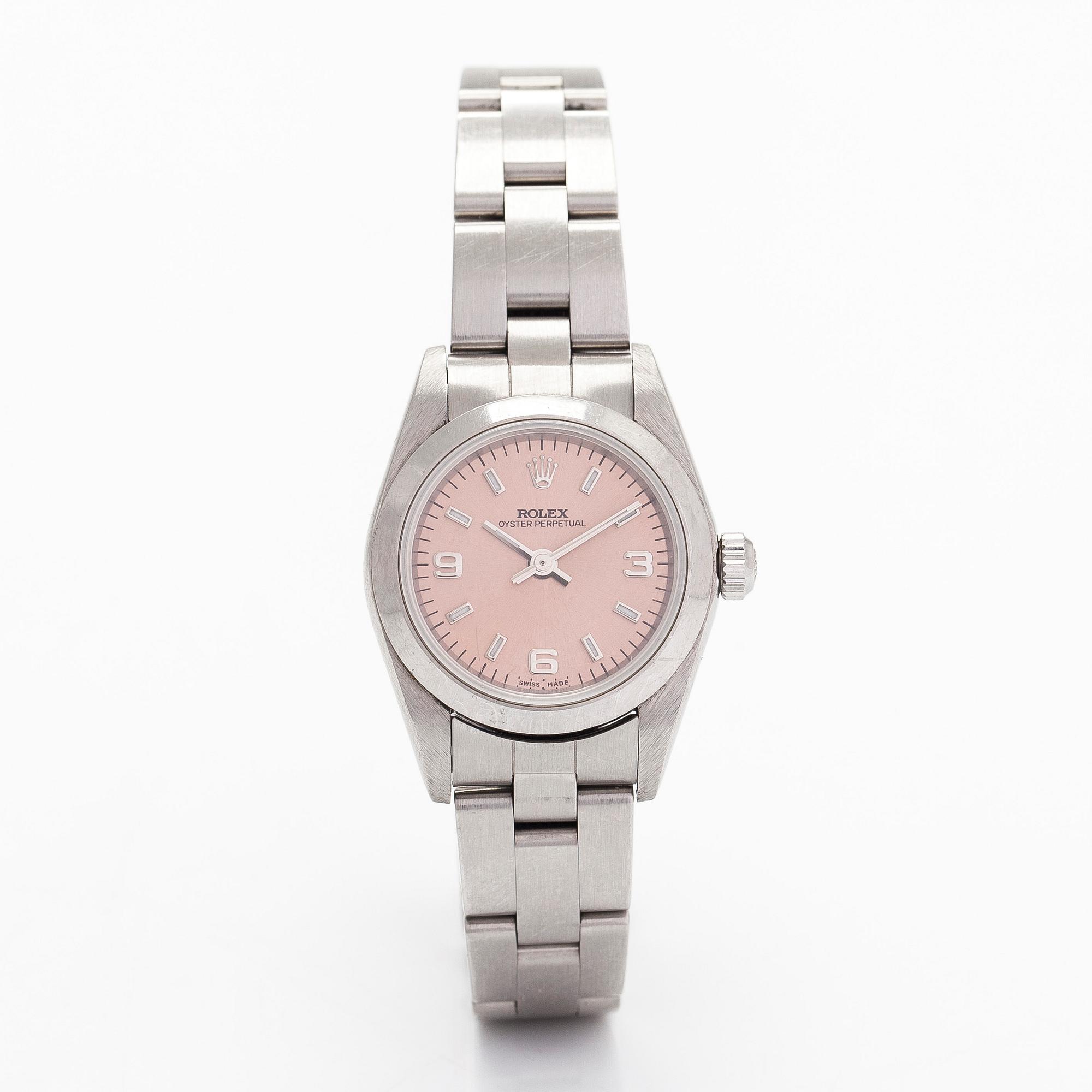 Rolex, Oyster Perpetual, armbandsur, 25 mm.