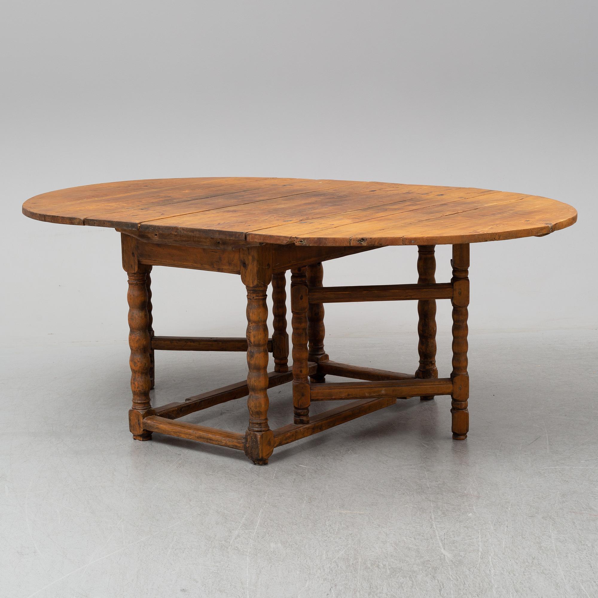 SLAGBORD, 17/1800-tal.