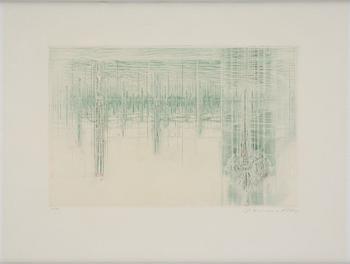 Krishna Reddy, Untitled from: "Hommage aux Prix Nobel" (The Nobel Prize Portfolio).