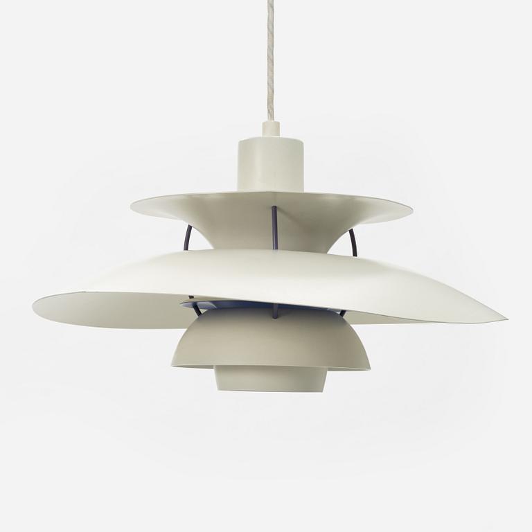 Poul Henningsen, a 'PH-5' ceiling light, Louis Poulsen, Denmark.