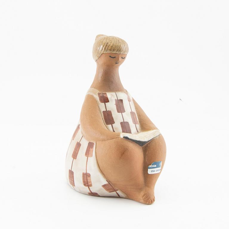 Lisa Larson, figurine, "Charlotta" from the series "The ABC Girls", Gustavsberg.