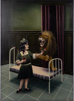 Linda Lysell, "Det guldmanade lejonets förtvivlan".