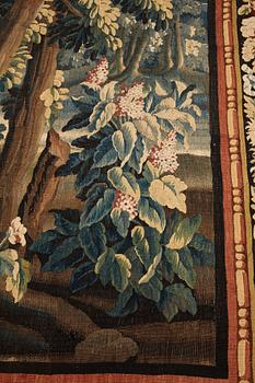 A tapestry, "Verdure", tapestry weave, ca 280,5-290 x 432,5-436 cm, signerad ViTRA.M.R.D'AVBVSON.