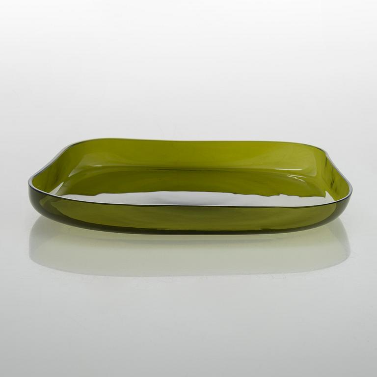 Alvar Aalto, lautanen, malli 3900-40, signeerattu Alvar Aalto Iittala -56.