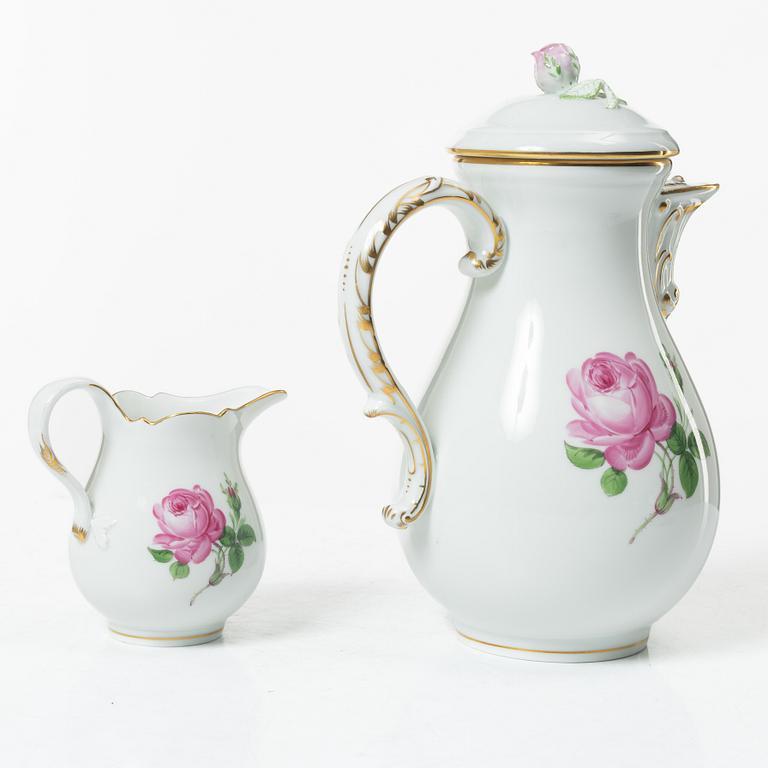 Meissen, A coffee service, 20th century (16 pieces).