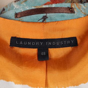 LAUNDRY INDUSTRY, a velvet jacket, size 48.