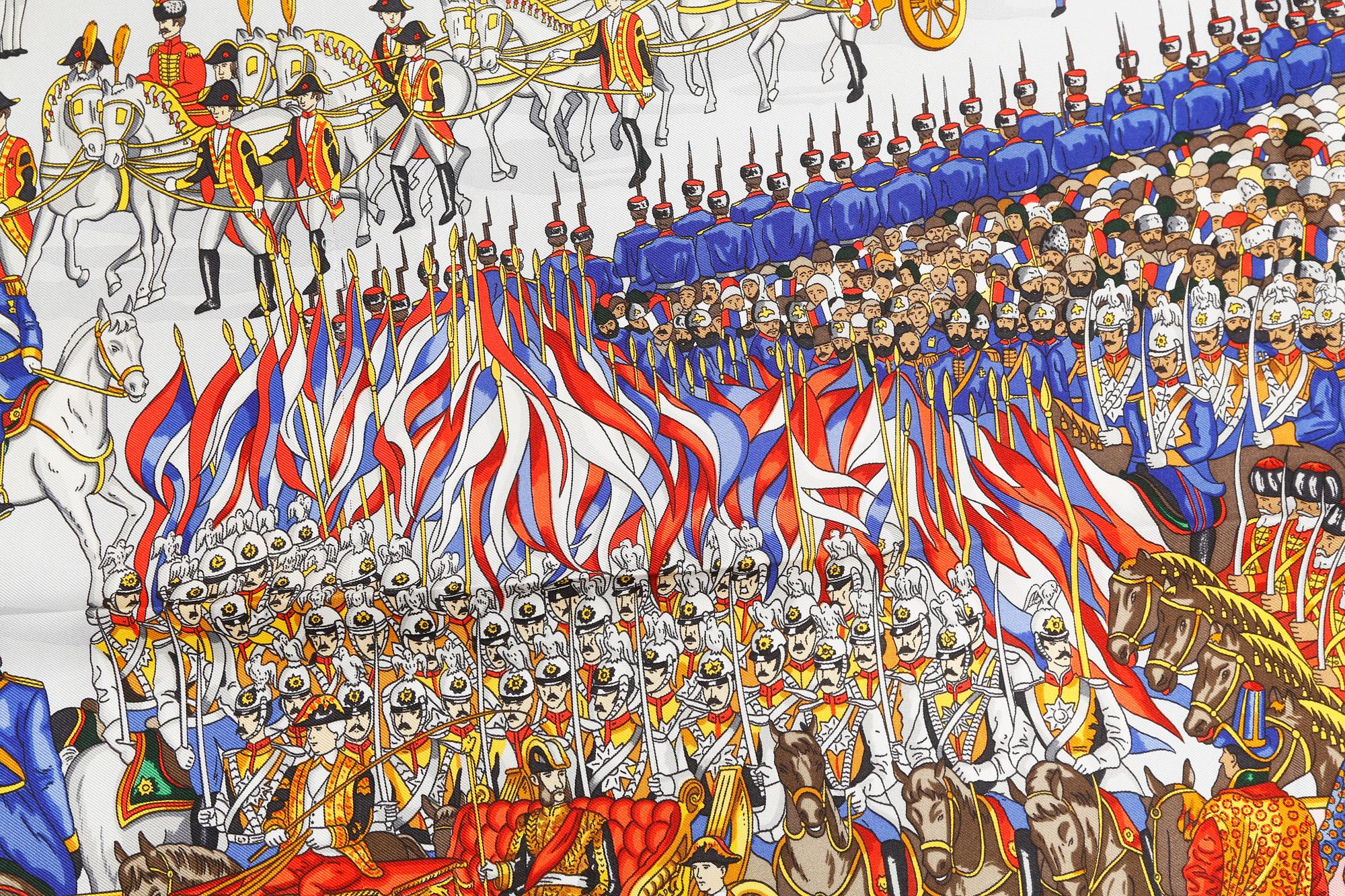 SCARF, "Grand Cortege à Moscou", Hermès.