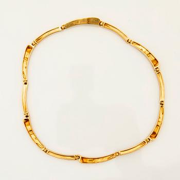 Björn Weckström, collier, "Cimignano", 18k guld, Lapponia, Finland.