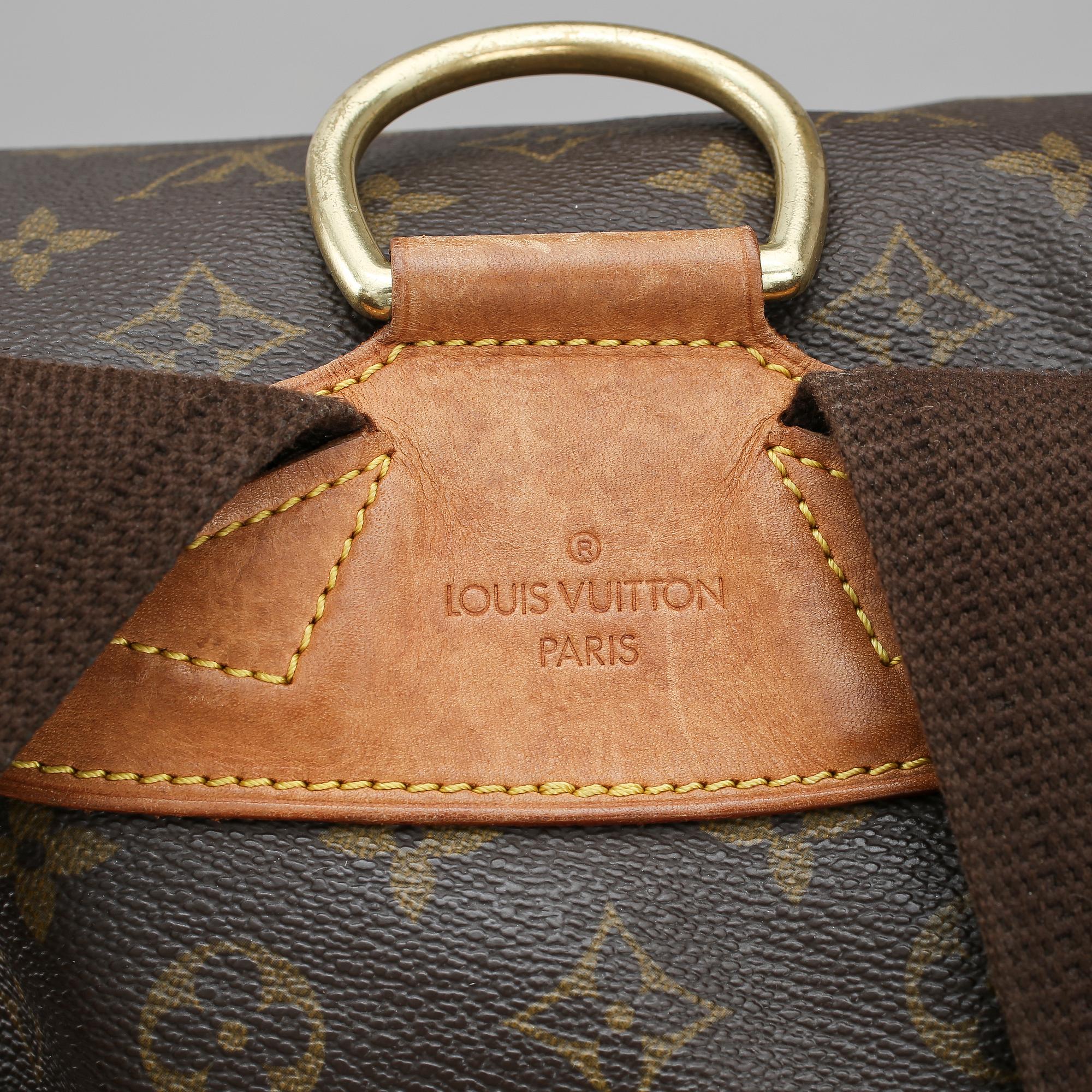 RYGGSÄCK, "Montsouris", Louis Vuitton.