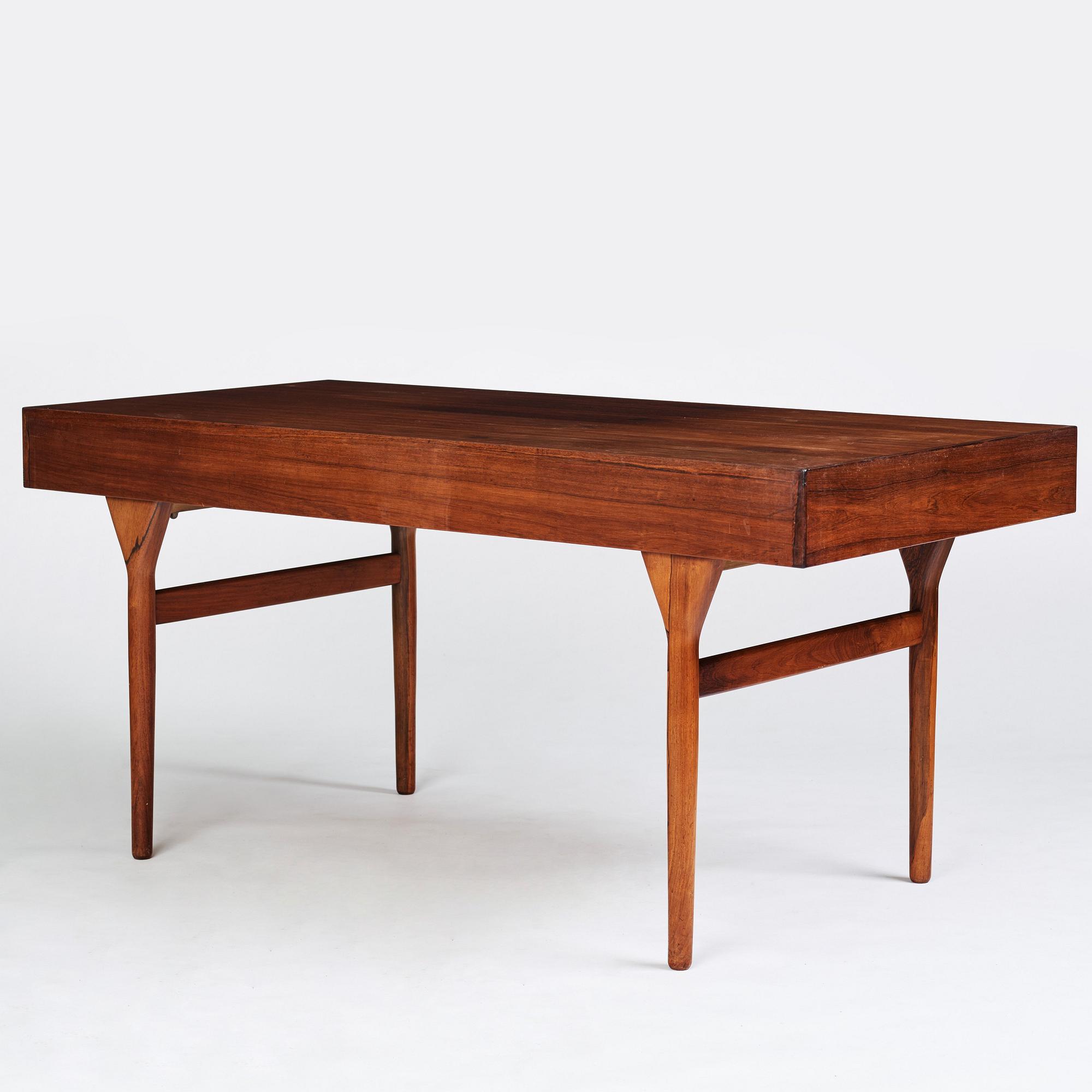 Nanna Ditzel, a freestanding desk by Søren Willadsen, Denmark 1960's.