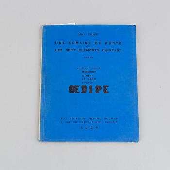 Max Ernst, "Une Semaine de Bonté ou Les Sept éléments capitaux, 1934.