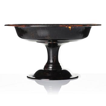 A tortoiseshell centrepiece, late 19th century.