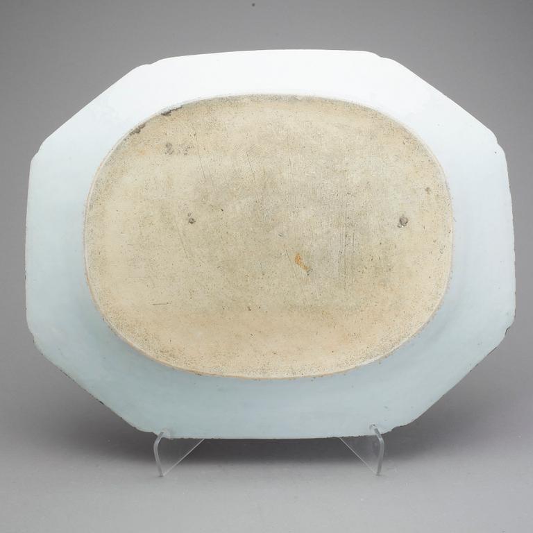 STEKFAT, kompaniporslin, Qianlong 1736-95.