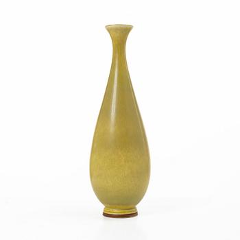 Berndt Friberg, a hare's fur glazed stoneware vase, Gustavsberg Studio 1960.