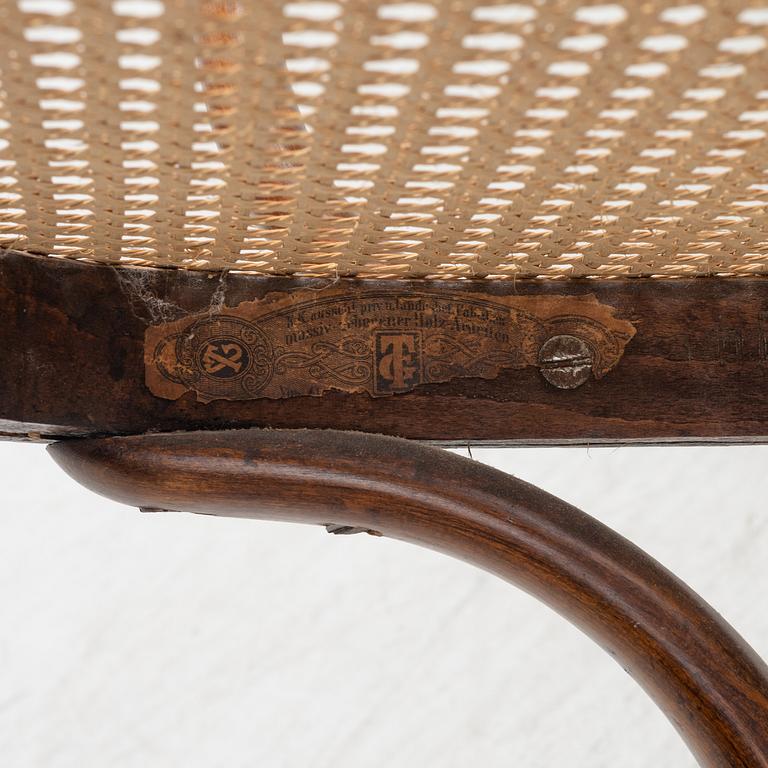 Gungstol, Thonet, sent 1800-tal.