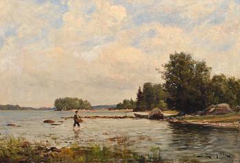 123. Berndt Lindholm, COASTAL VIEW.