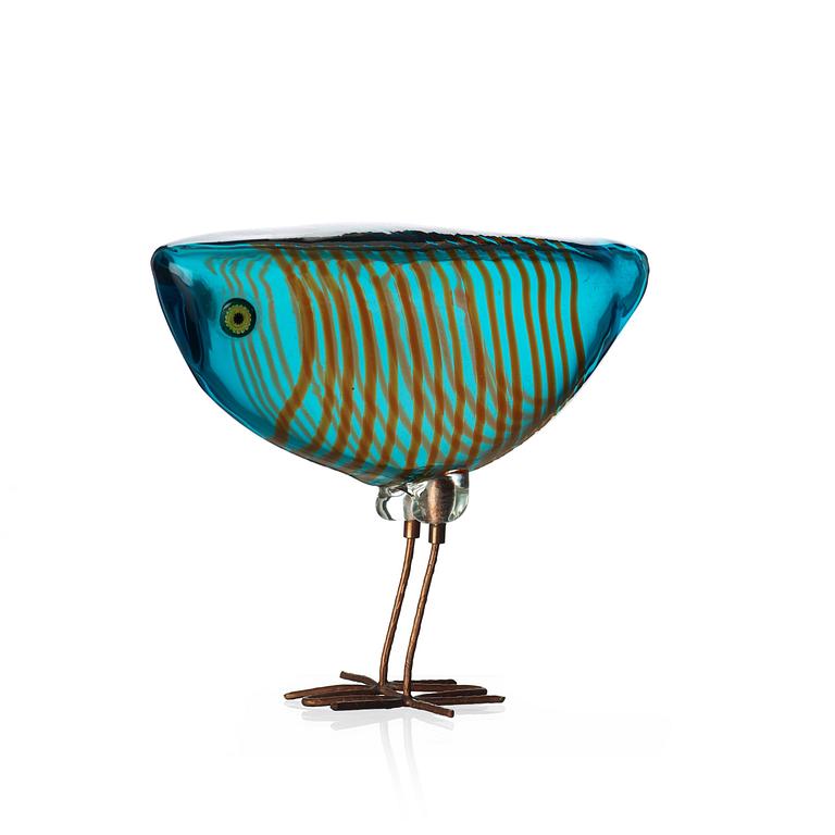 Alessandro Pianon, a 'Pulcino' glass bird, Vistosi, Italy 1960's.