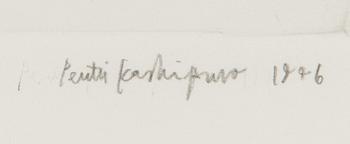 Pentti Kaskipuro, Still life on the table.