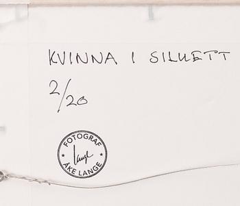 Åke Lange, "Kvinna i siluett".