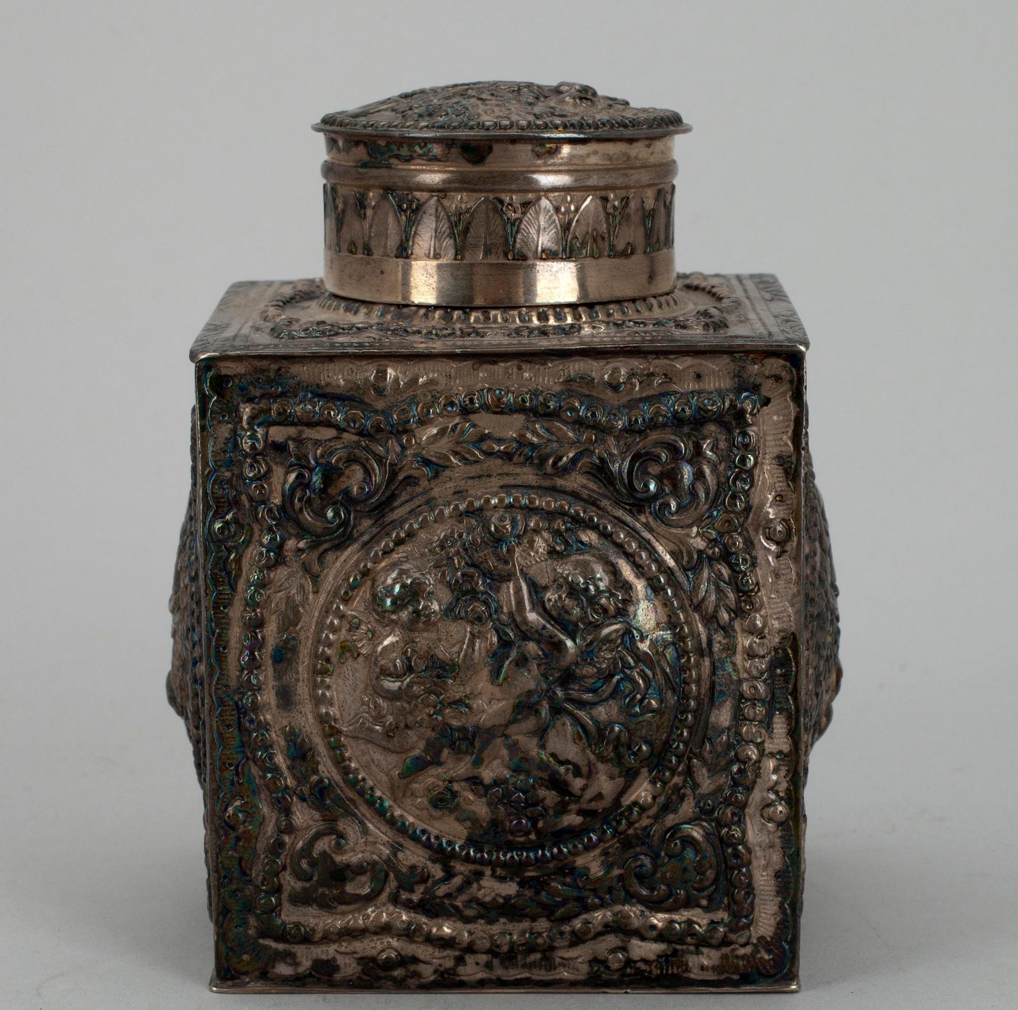 TEDOSA, silver, 1800-tal. Vikt ca 328,7 g.