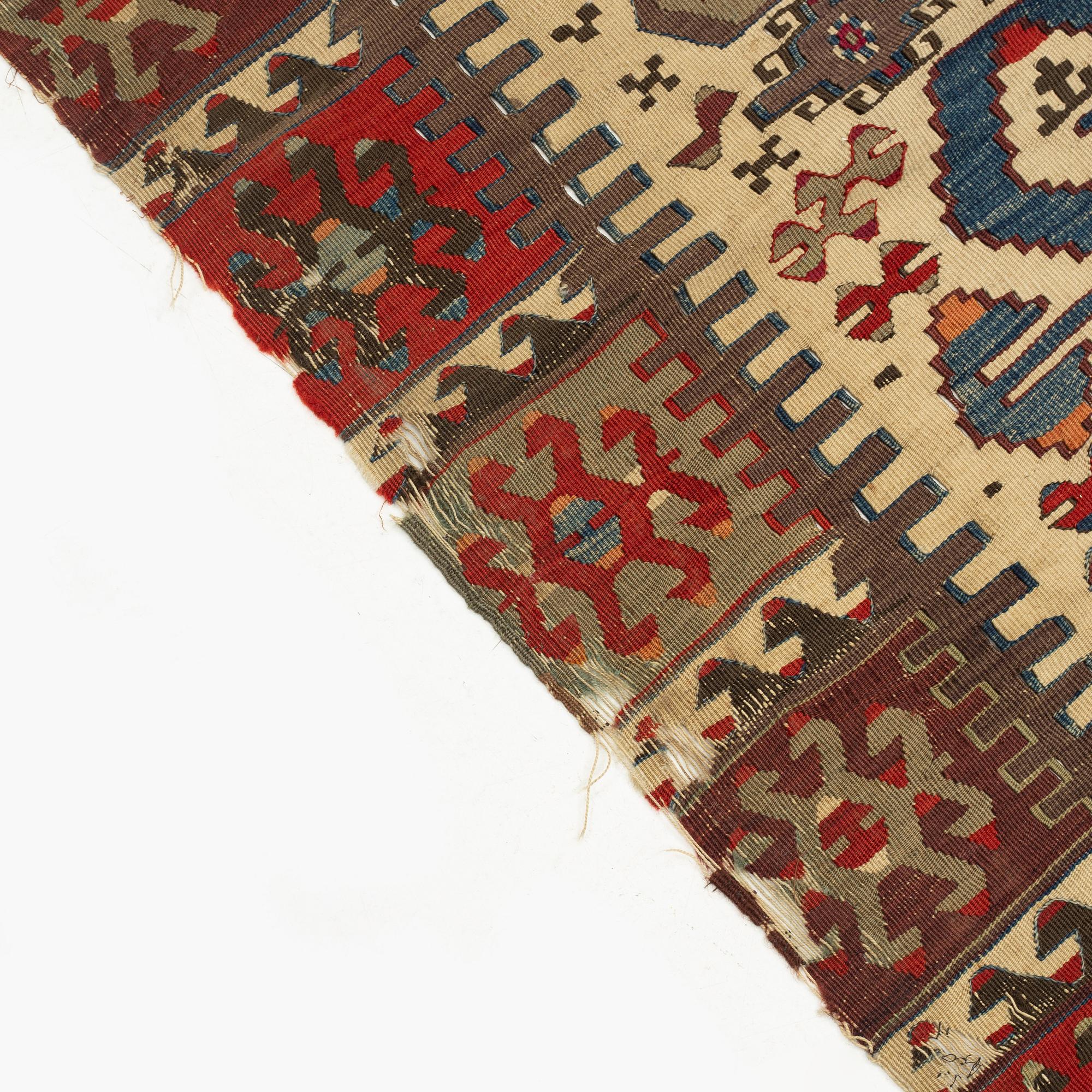 An antique Aydin kilim, West Anatolia, ca 326 x 182 cm.