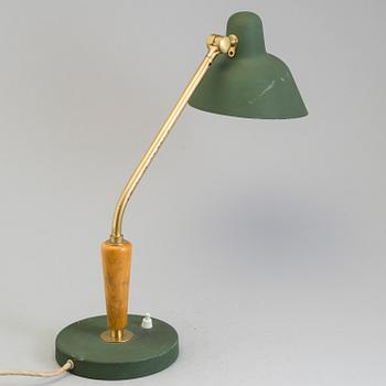 TABLE LAMP, Nordiska kompaniet, wood, metal,