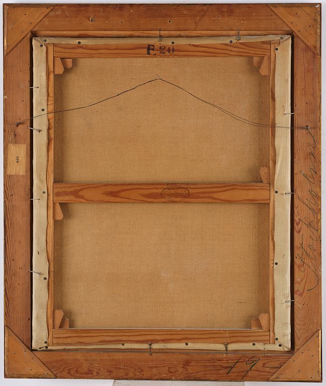 Robert Thegerström, Villa Tallbacken om vintern.