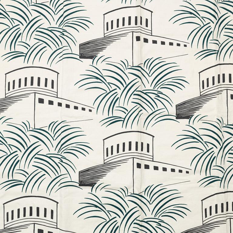 Two 'Stadsbiblioteket" curtains by Birgitta hahn.
