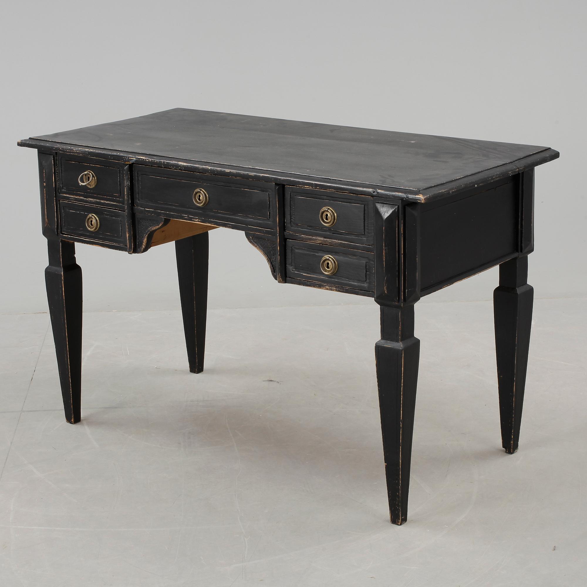 SKRIVBORD, nyrenässans, omkring sekelskiftet 1900.