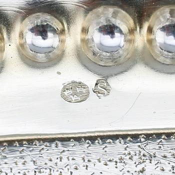 SKÅL, silver (830), svenska importstämplar, 1900-talets första hälft. Vikt ca 341 gram.