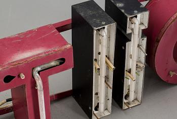 SKYLTBOKSTÄVER, 6 st, 1900-tal.