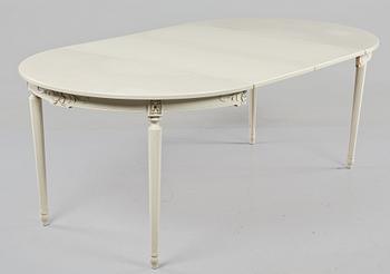 MATGRUPP, 7 delar, gustaviansk stil, 1900-talets andra hälft.