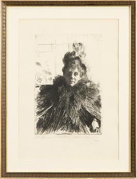 Anders Zorn, "Gerda Hagborg III".