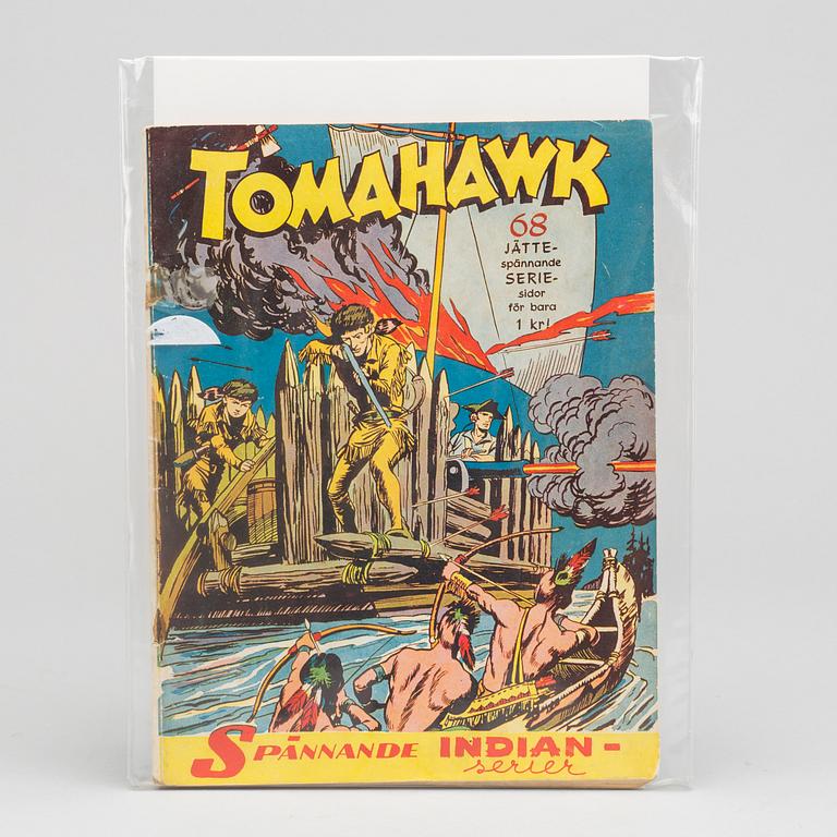 TOMAHAWK, comic book, no 1 from 1951.