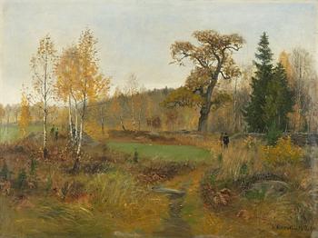 Olof Hermelin, A walk beside the old oak.