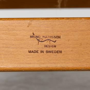 Bruno Mathsson, a 'Pernilla 3' lounge chair, Karl Andersson, 1960s.